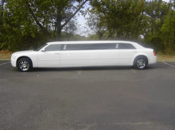 White C300 Limousine for cadillac escalade limo in Gravette, AR