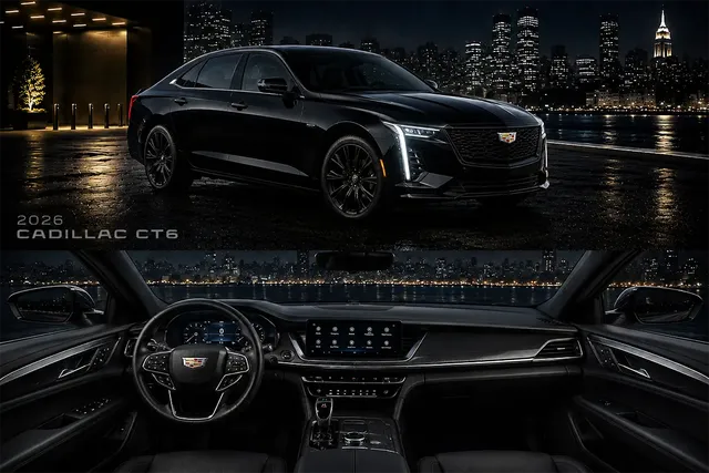 Cadillac CT6 for sedan rental Cadillac CT6 for sedan rental