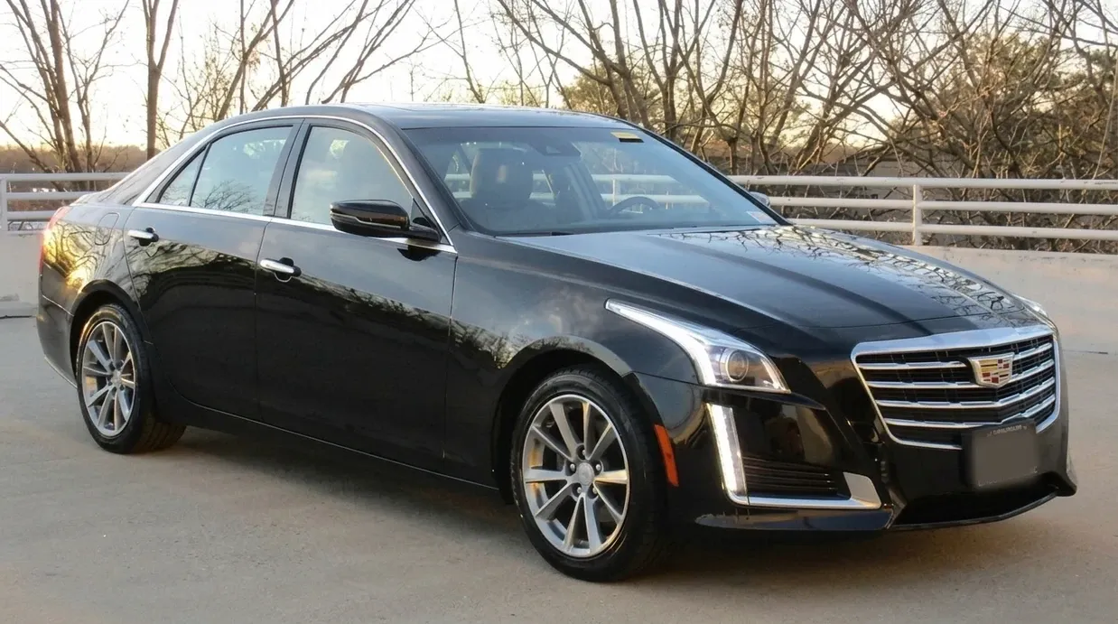 Black Cadillac CTS for black car service in Saint Louis, MO Black Cadillac CTS for black car service in Saint Louis, MO
