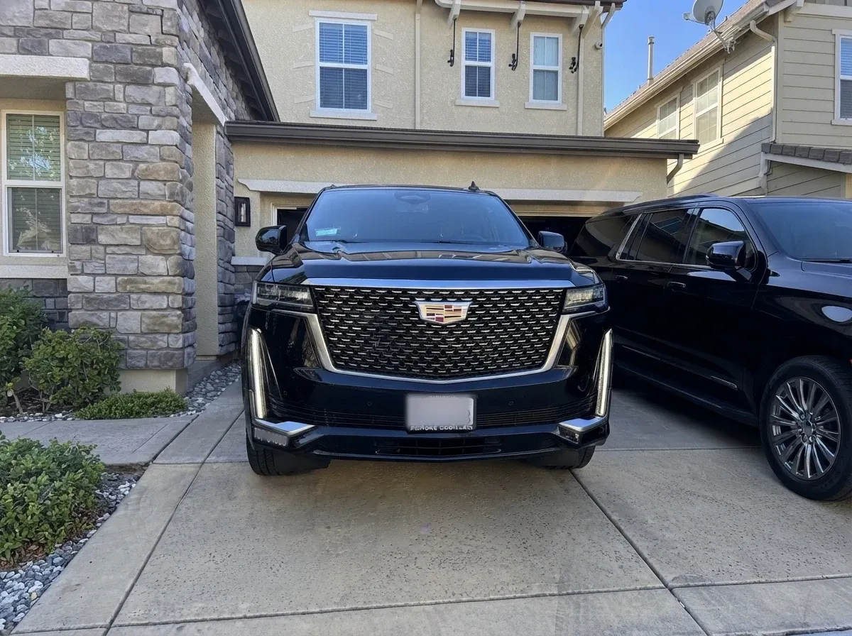 Black Cadillac Escalade for airport transfers Black Cadillac Escalade for airport transfers