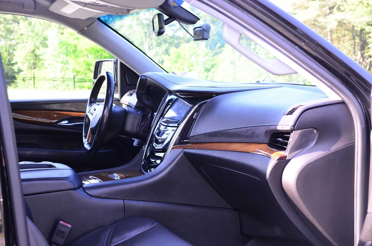 Cadillac Escalade interior for airport transfers Cadillac Escalade interior for airport transfers