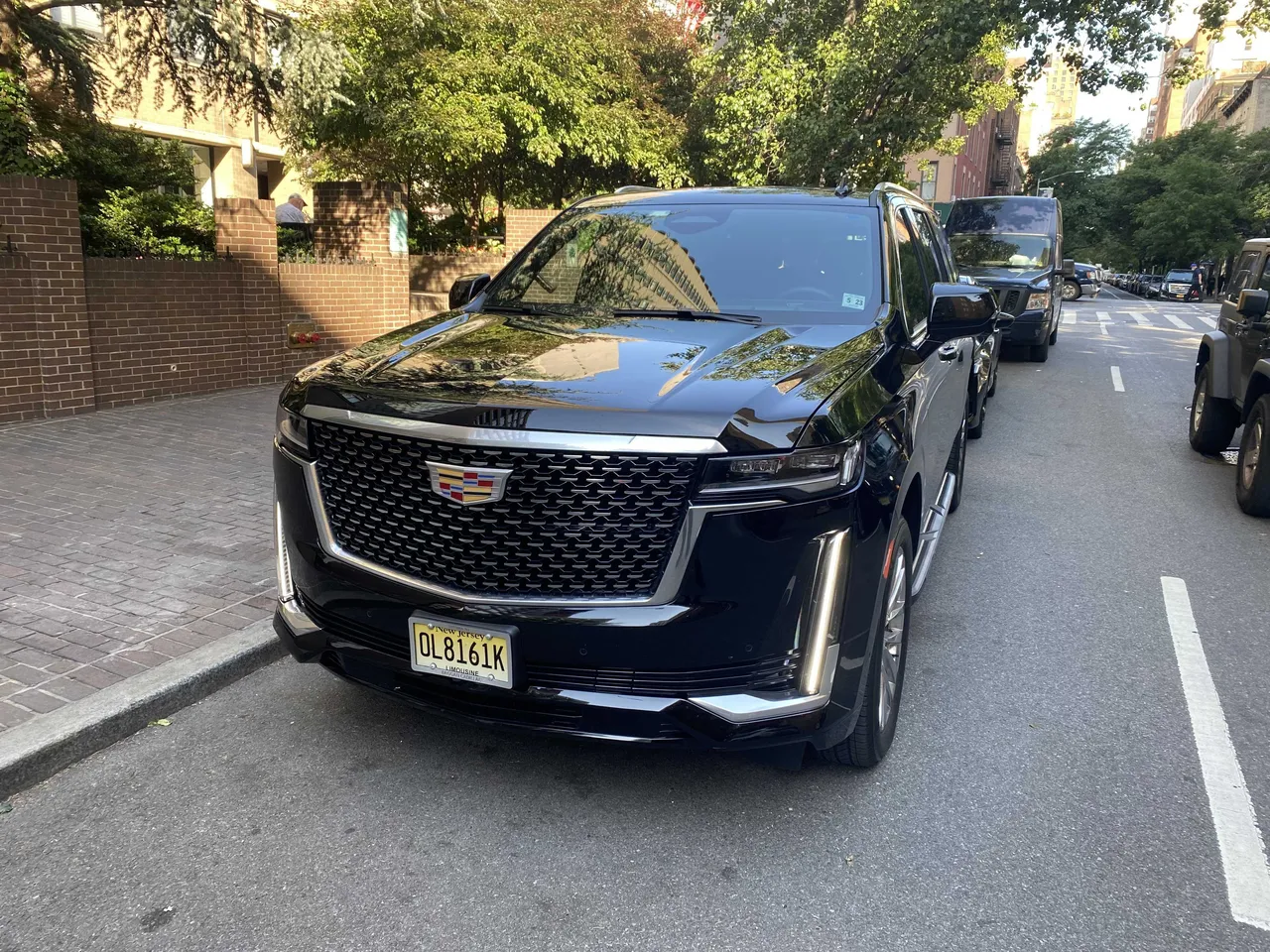 Black Cadillac Escalade for airport transfers Black Cadillac Escalade for airport transfers