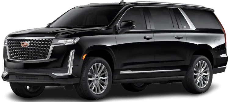 Black Cadillac Escalade for airport transfers Black Cadillac Escalade for airport transfers