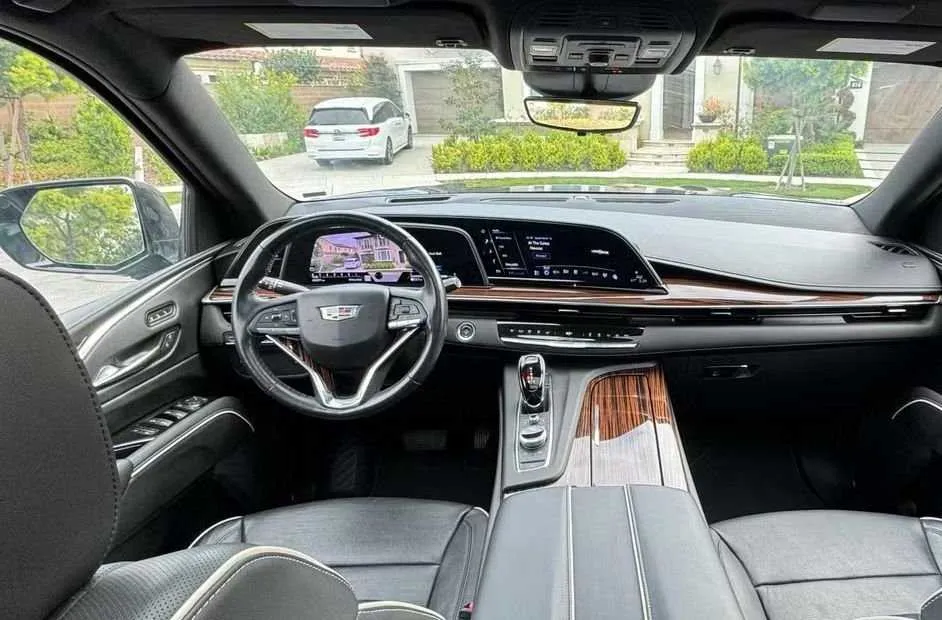 Cadillac Escalade interior for cadillac escalade limo in Beverly Hills, CA