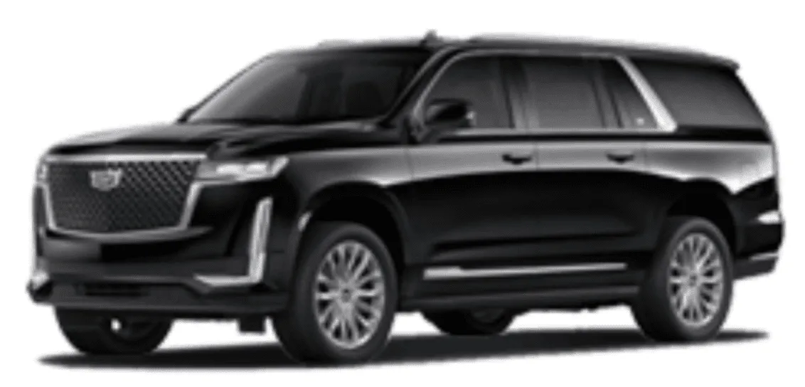 Black Cadillac Escalade for mercedes V-Class rental in Gustine, TX