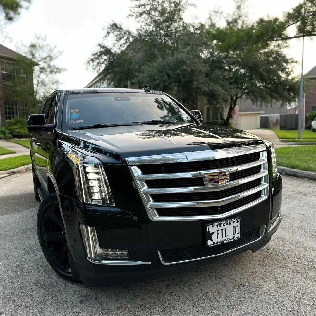 Black Cadillac Escalade for airport transfers in Jackson County, TX