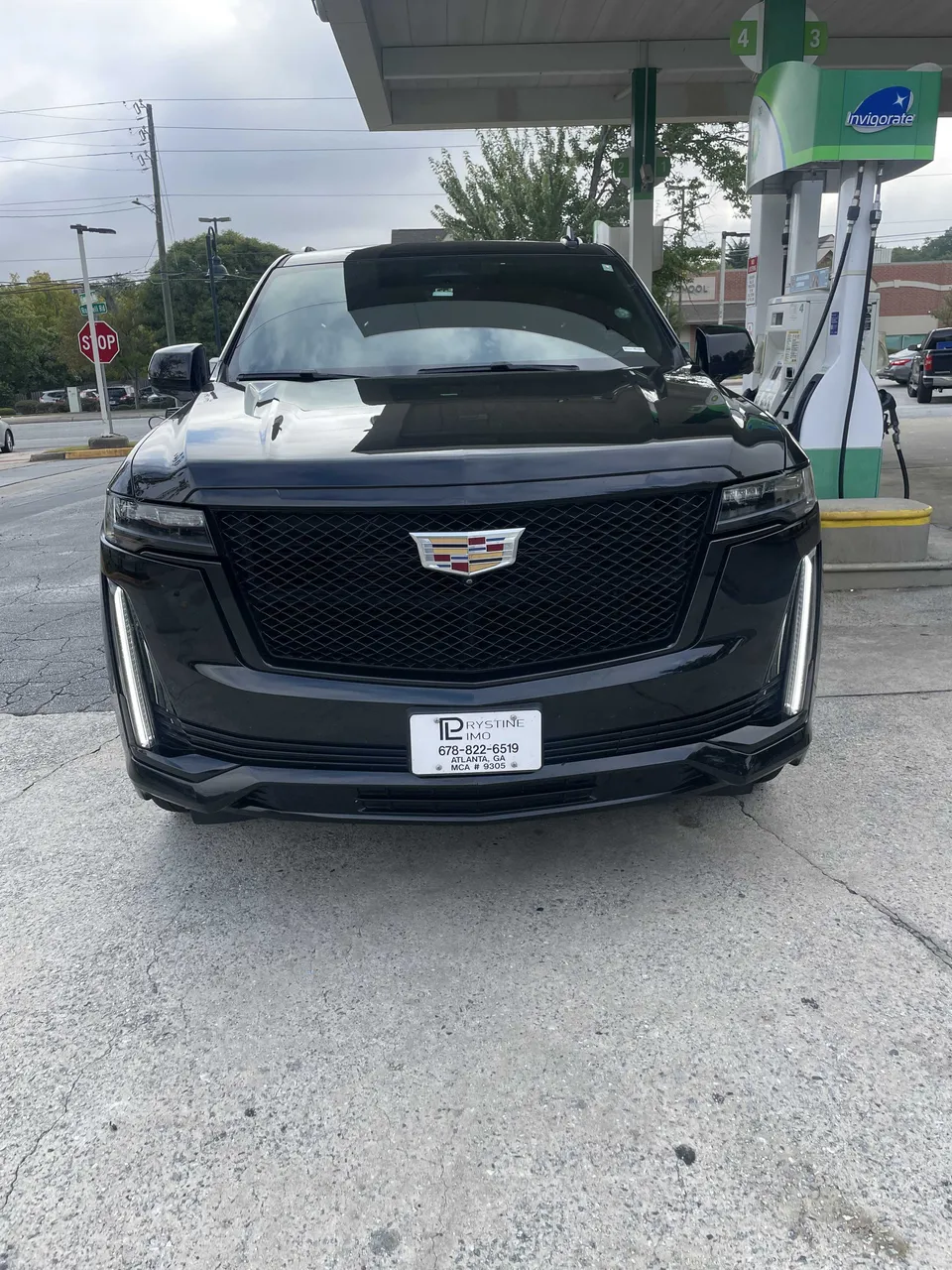 Black Cadillac Escalade exterior for cadillac escalade limo in Atlanta, GA Black Cadillac Escalade exterior for cadillac escalade limo in Atlanta, GA