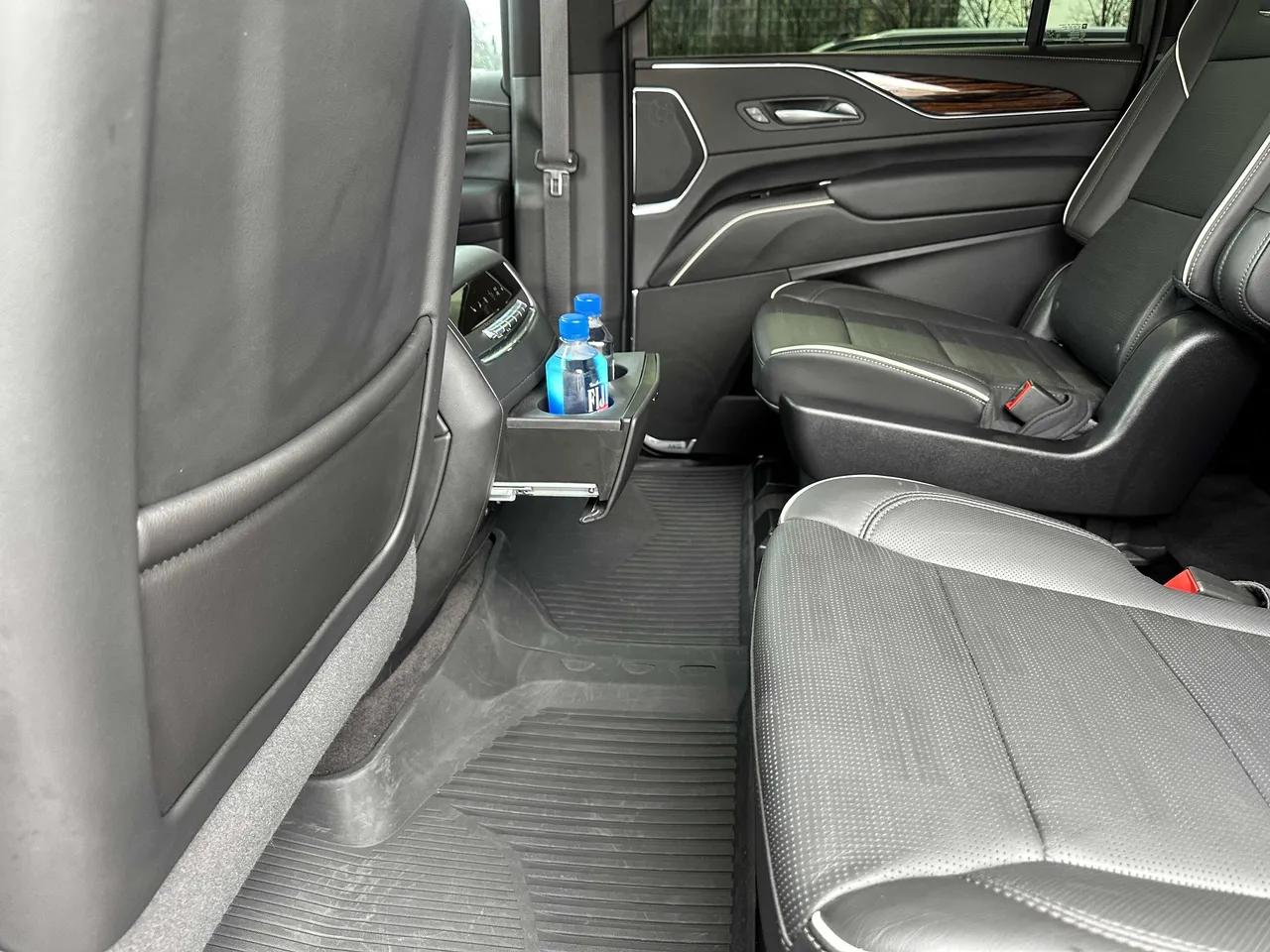 Cadillac Escalade interior with captain's chairs and cup holders, photo 4 for cadillac escalade limo in Atlanta, GA Cadillac Escalade interior with captain's chairs and cup holders, photo 4 for cadillac escalade limo in Atlanta, GA