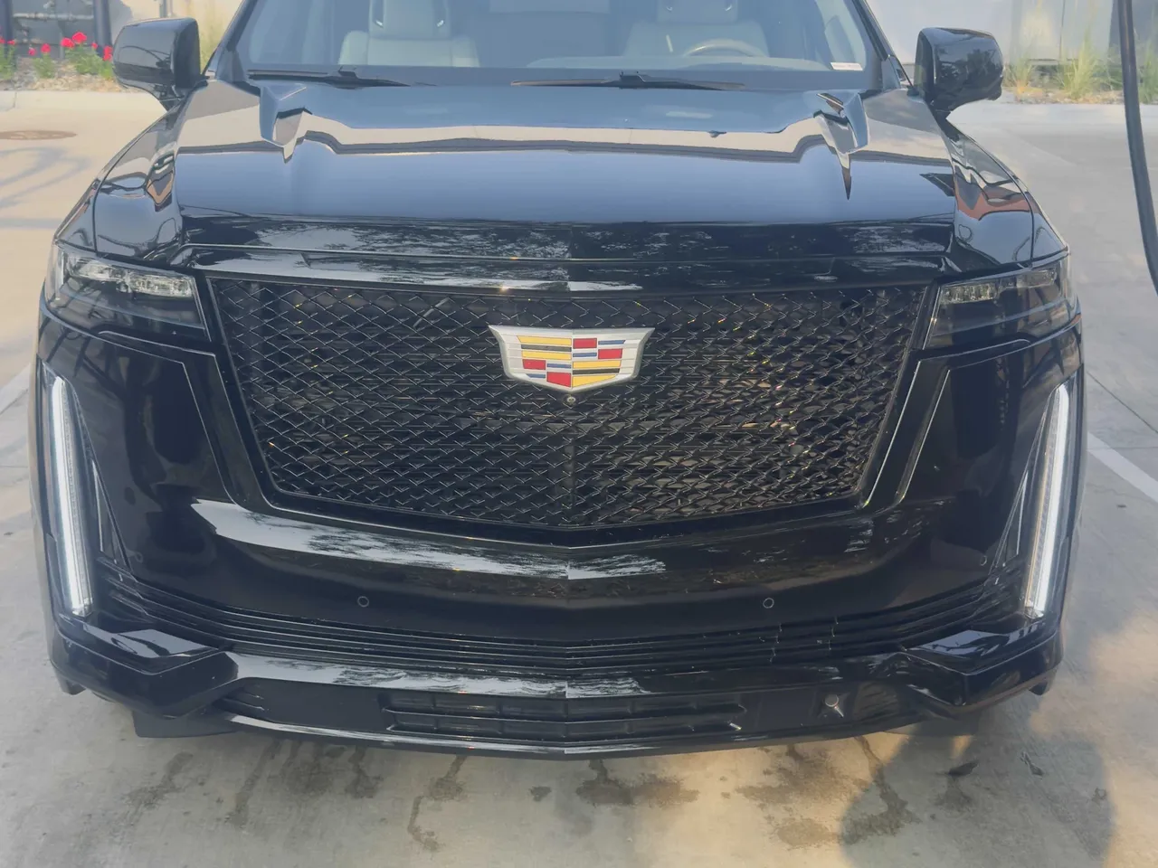 Black Cadillac Escalade for airport transfers Black Cadillac Escalade for airport transfers