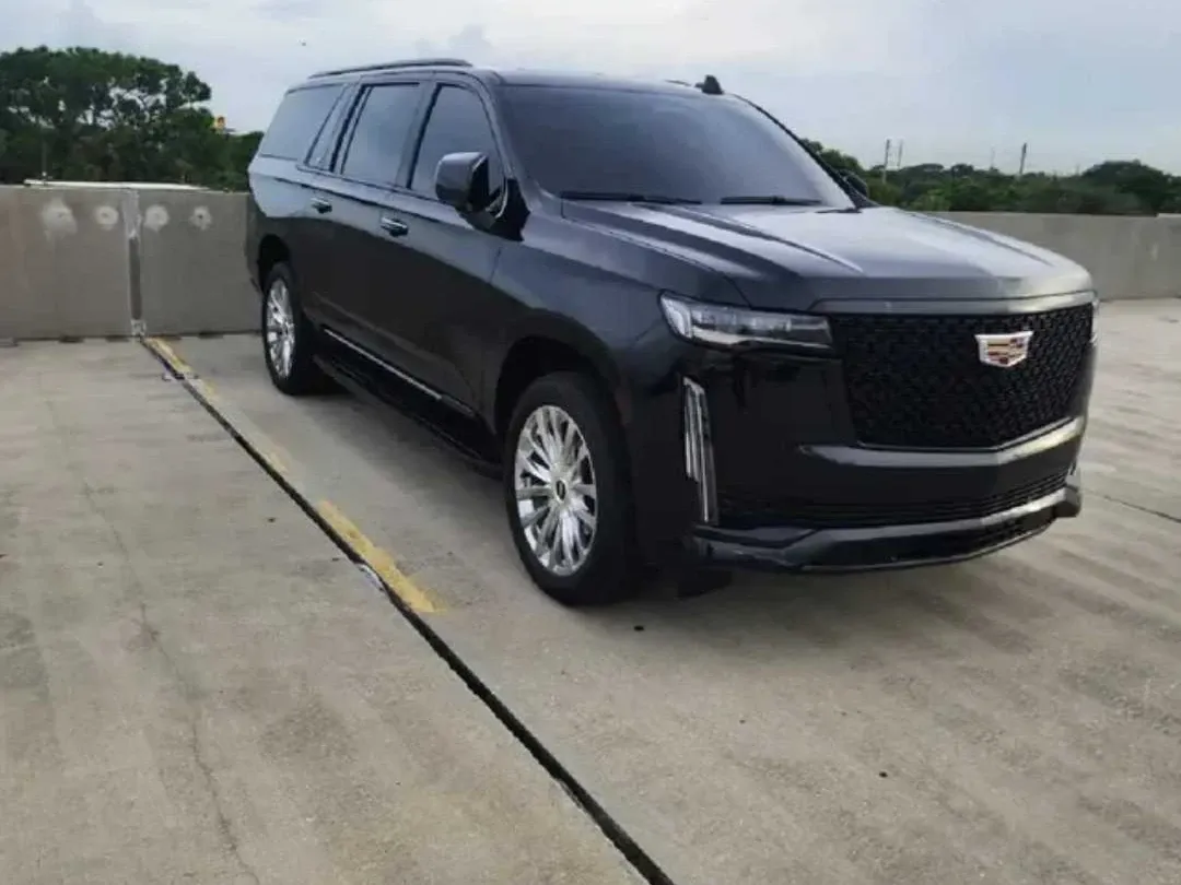 Black Cadillac Escalade for airport transfers Black Cadillac Escalade for airport transfers
