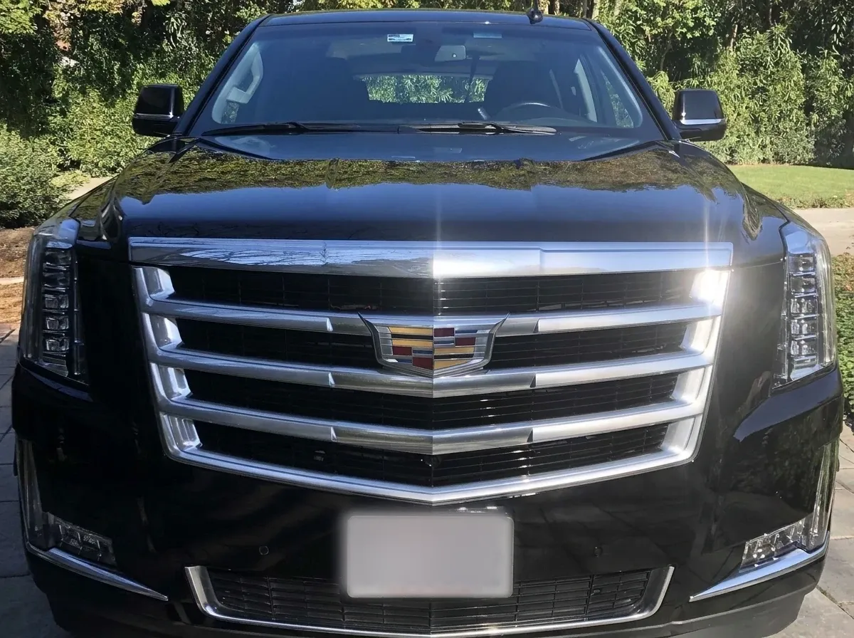Black Cadillac Escalade for airport transfers Black Cadillac Escalade for airport transfers