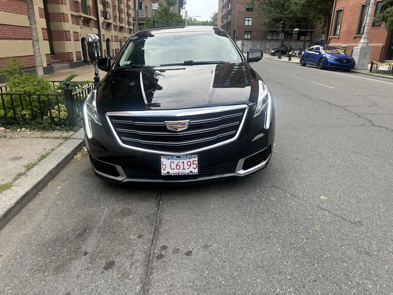 Black Cadillac XTS for sedan rental Black Cadillac XTS for sedan rental
