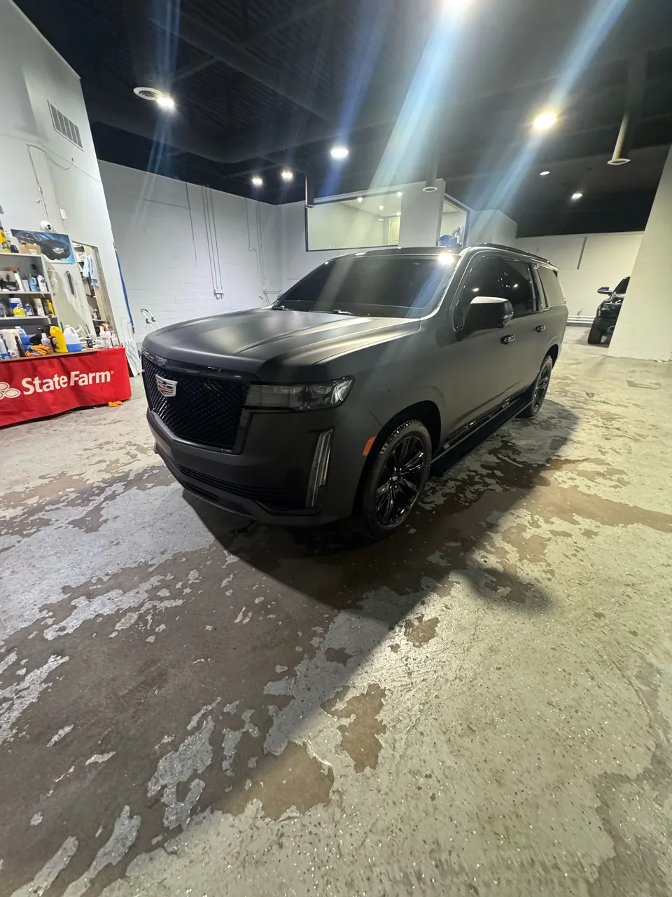 Black Cadillac Escalade — Advertised Armored Rental, photo 2 for airport transfers