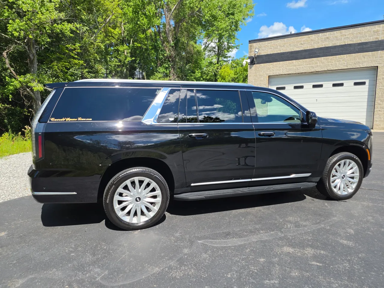 Black 6 Passenger Cadillac Escalade ESV, photo 2 for airport transfers