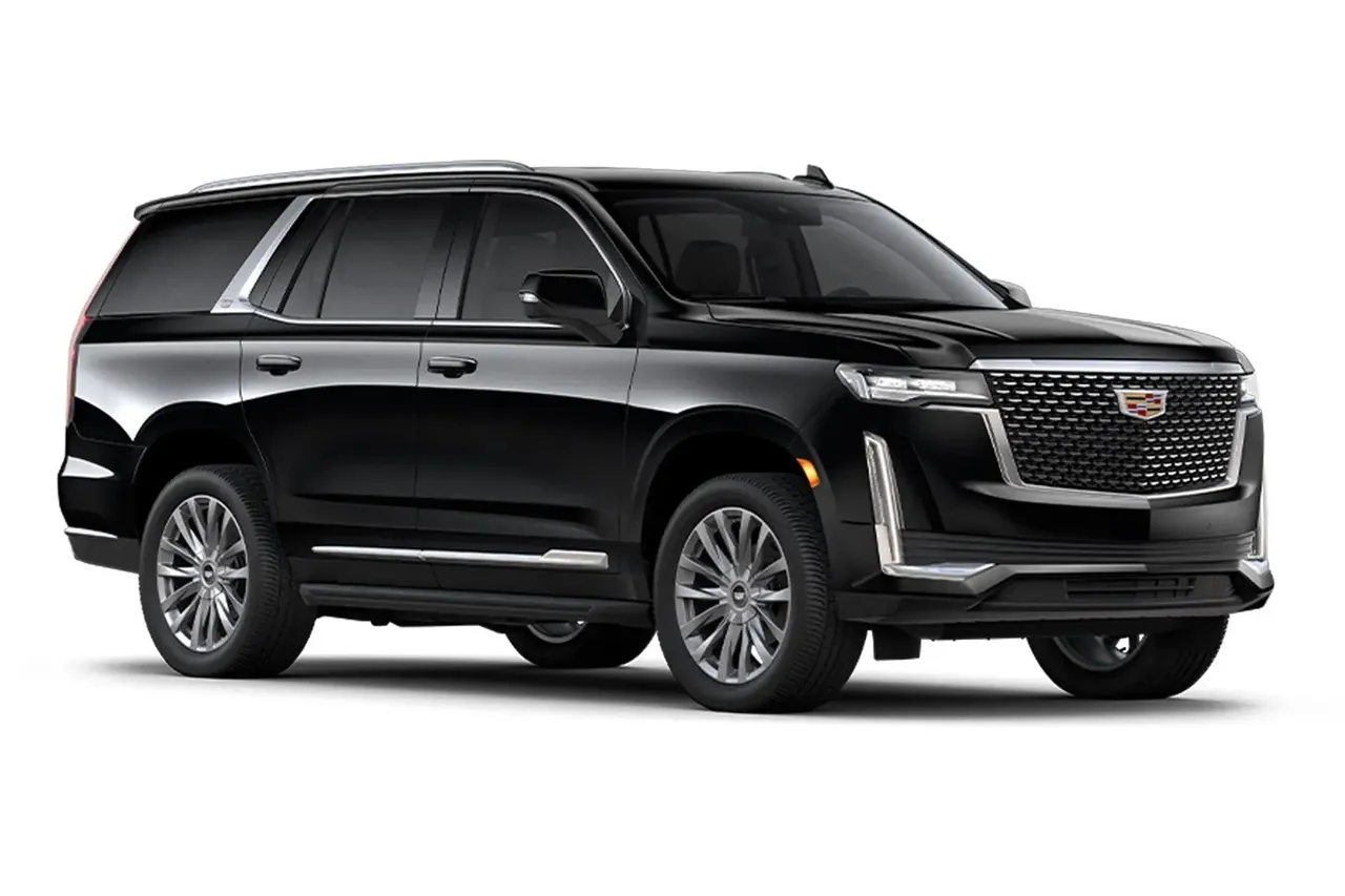 Cadillac Escalade ESV SUV for chauffeur car rental in Atlanta, GA