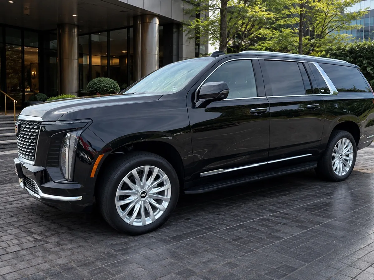 Cadillac Escalade Luxury SUV for airport transfers