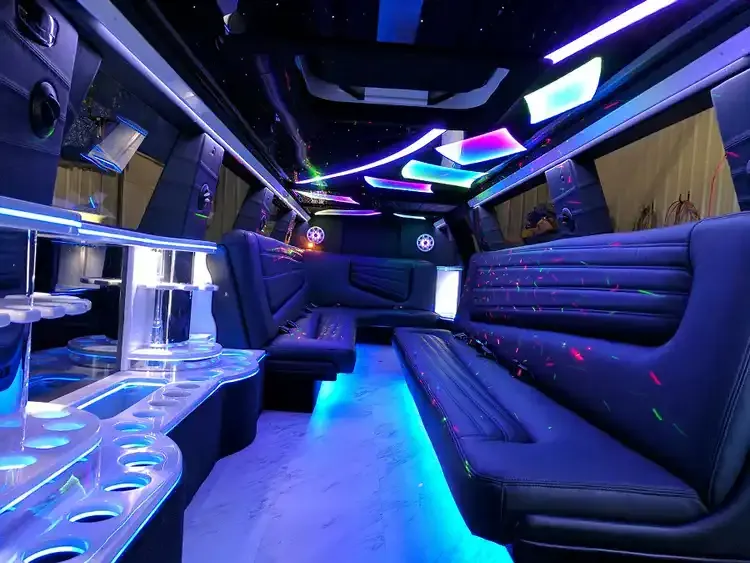 Black Cadillac Escalade Stretch Limousine, photo 2 for limo rental Black Cadillac Escalade Stretch Limousine, photo 2 for limo rental