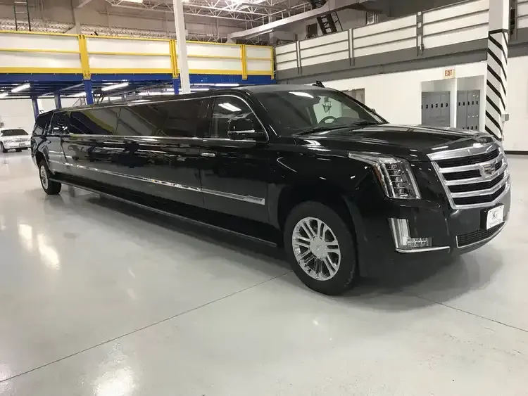 Black Cadillac Escalade Stretch Limousine, photo 3 for limo rental Black Cadillac Escalade Stretch Limousine, photo 3 for limo rental