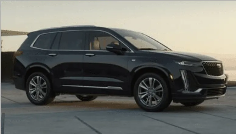 Black Cadillac Escalade XT6 for airport transfers in Nassau County, FL