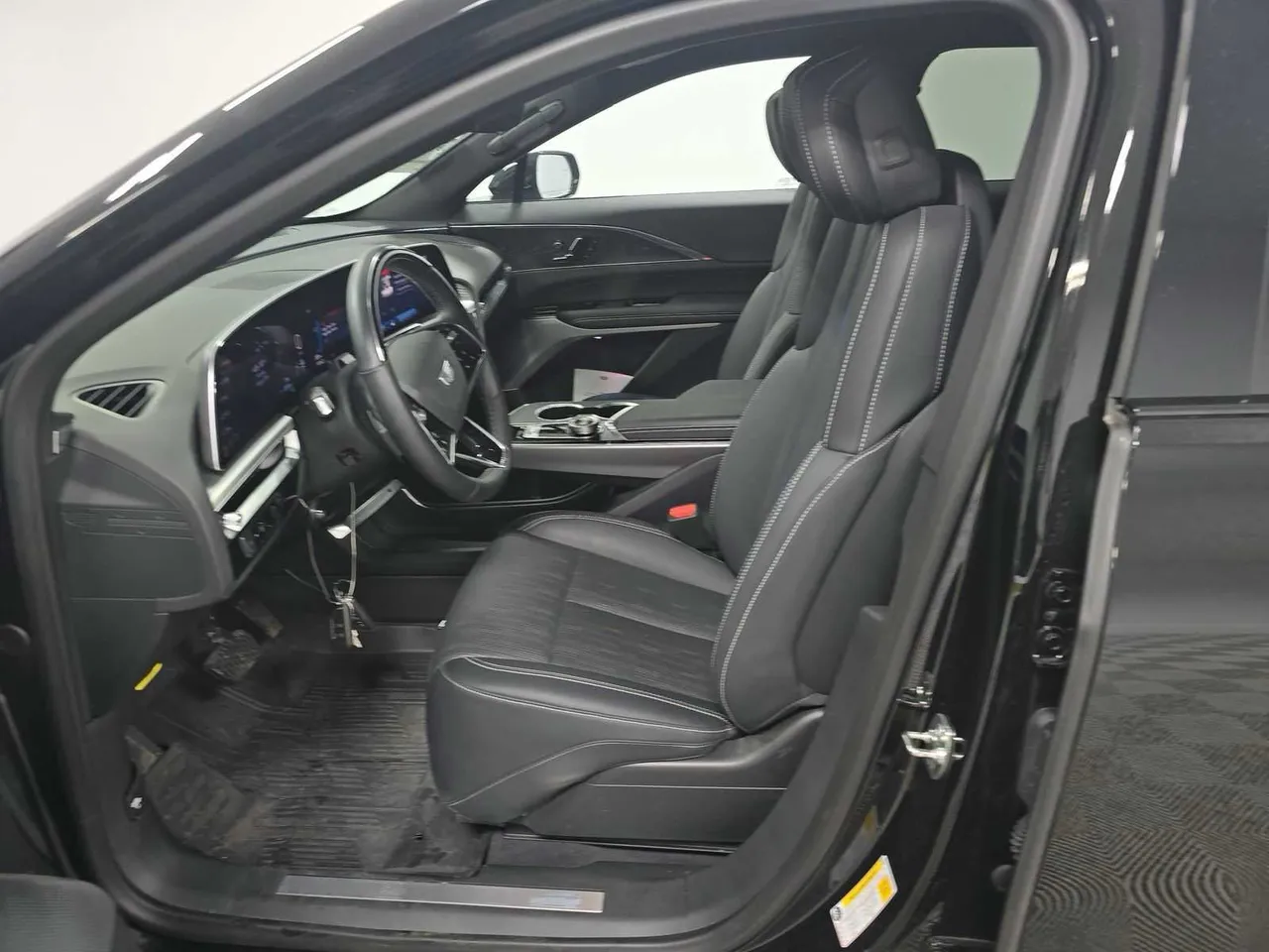 Cadillac Lyriq interior for airport transfers in Rosamond, CA