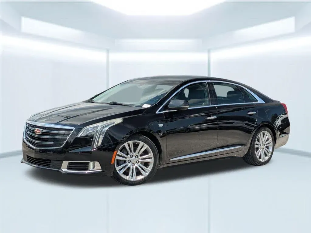 Black Cadillac XTS for sedan rental in Yuba County, CA