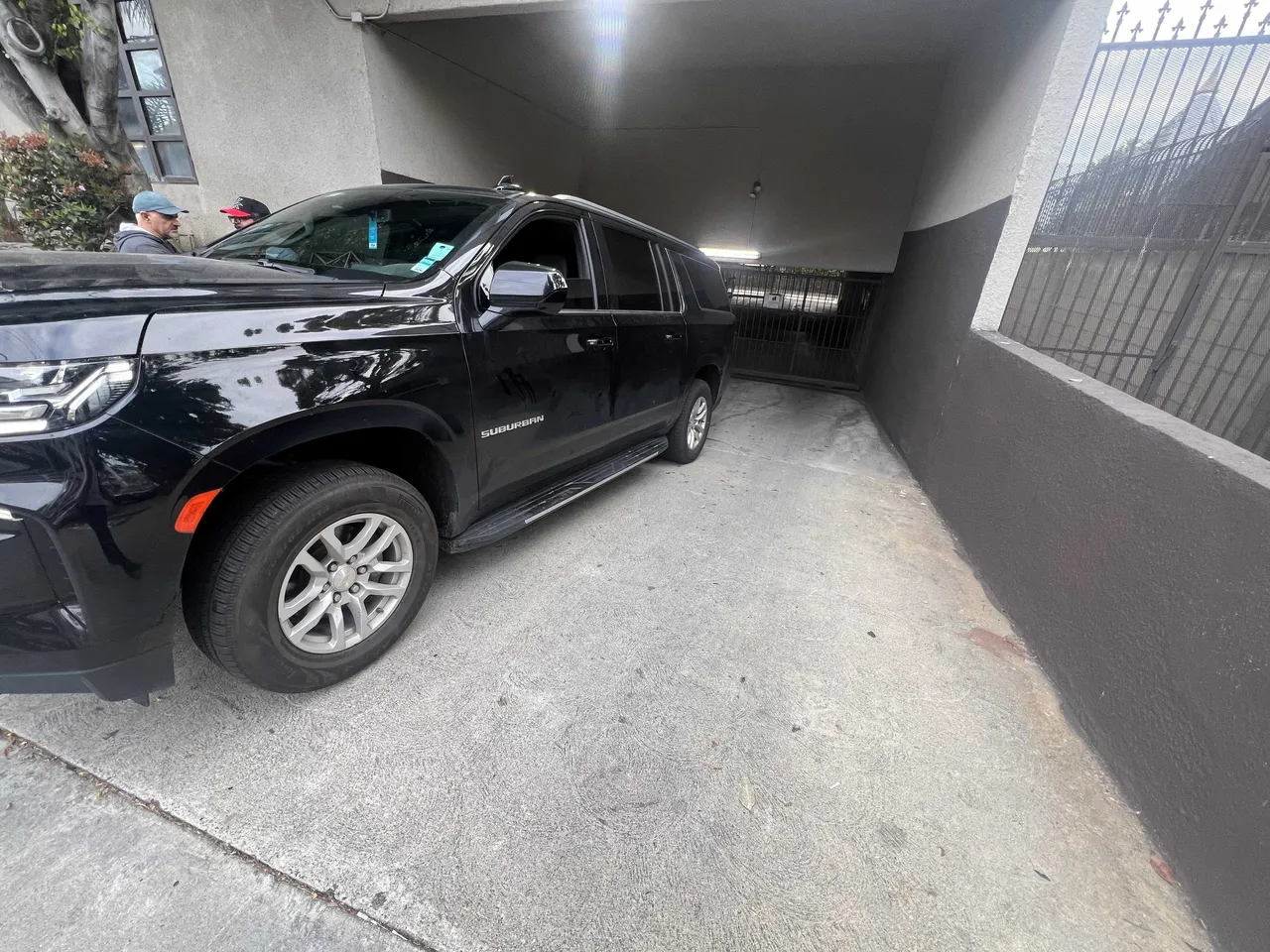 Black Chevrolet Suburban for airport transfers in Los Angeles County, CA