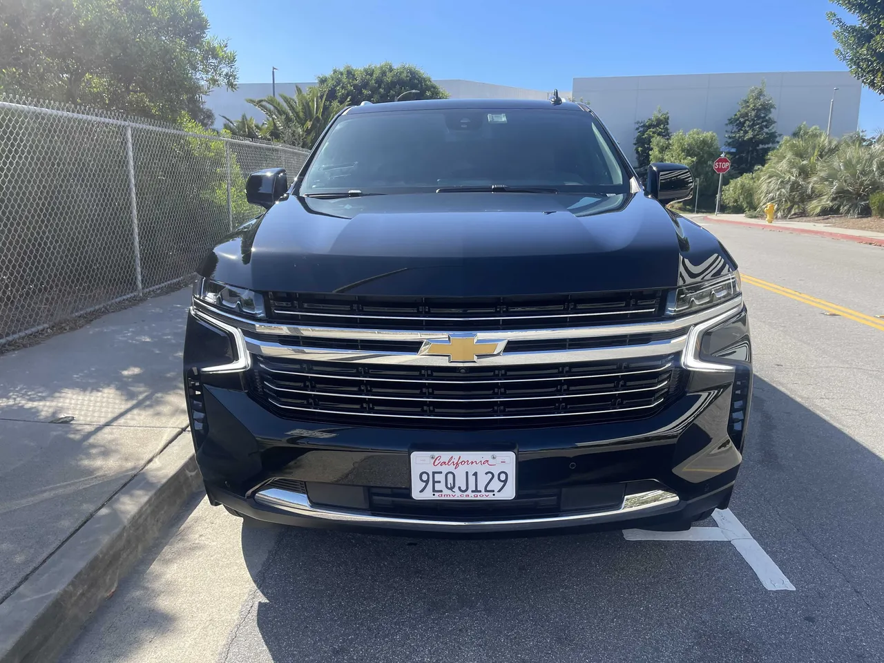 Black Chevrolet Suburban for airport transfers in Wrightwood, CA