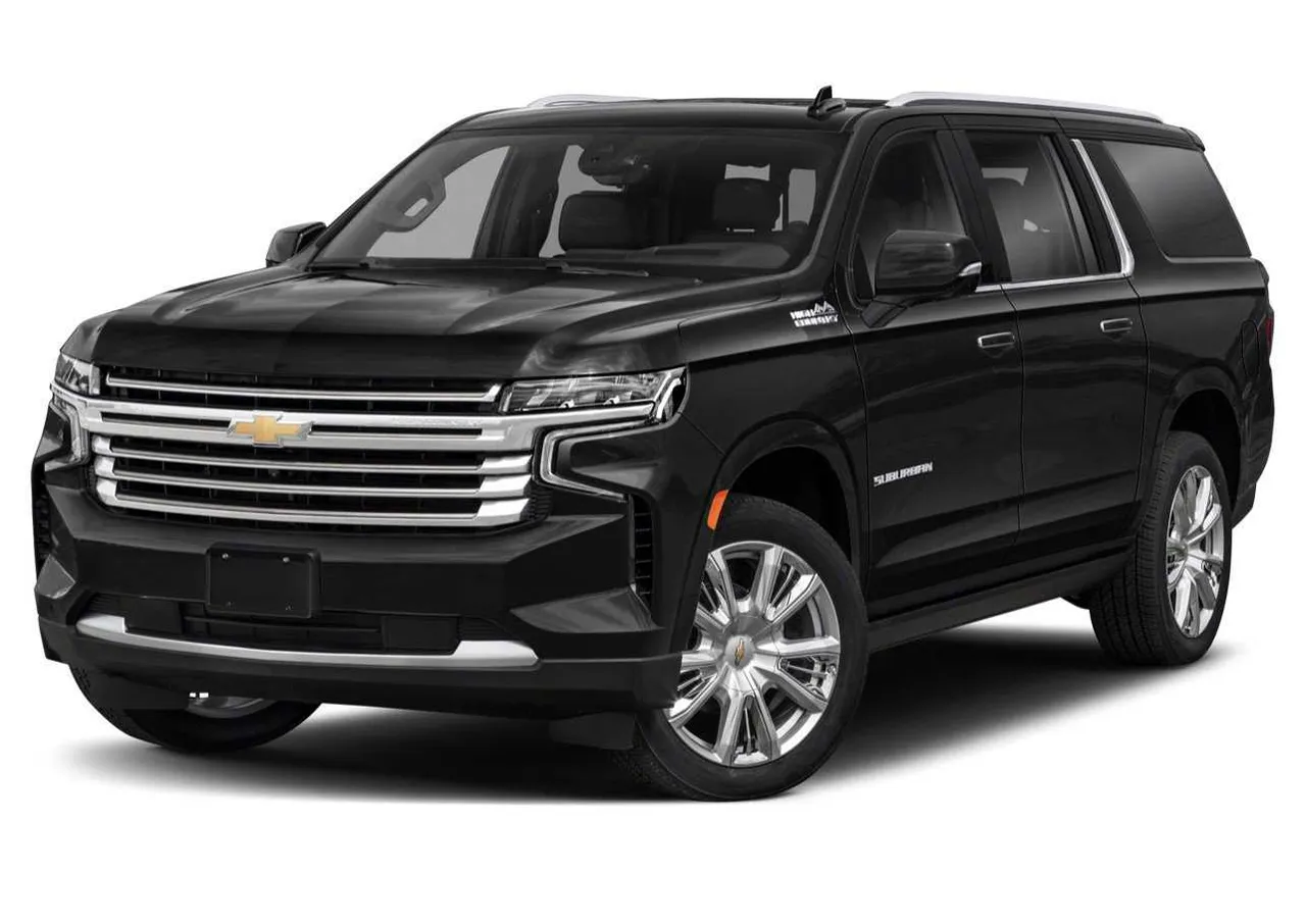 Black Chevrolet Suburban exterior for mercedes V-Class rental in Stuart, FL Black Chevrolet Suburban exterior for mercedes V-Class rental in Stuart, FL
