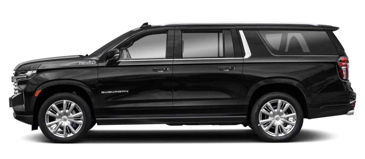 Black Chevrolet Suburban exterior, photo 4 for mercedes V-Class rental in Stuart, FL Black Chevrolet Suburban exterior, photo 4 for mercedes V-Class rental in Stuart, FL