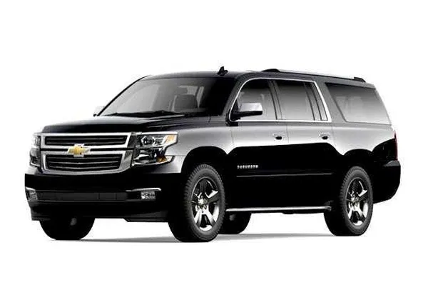 Black Chevrolet Suburban for black car service in Palm Springs, CA