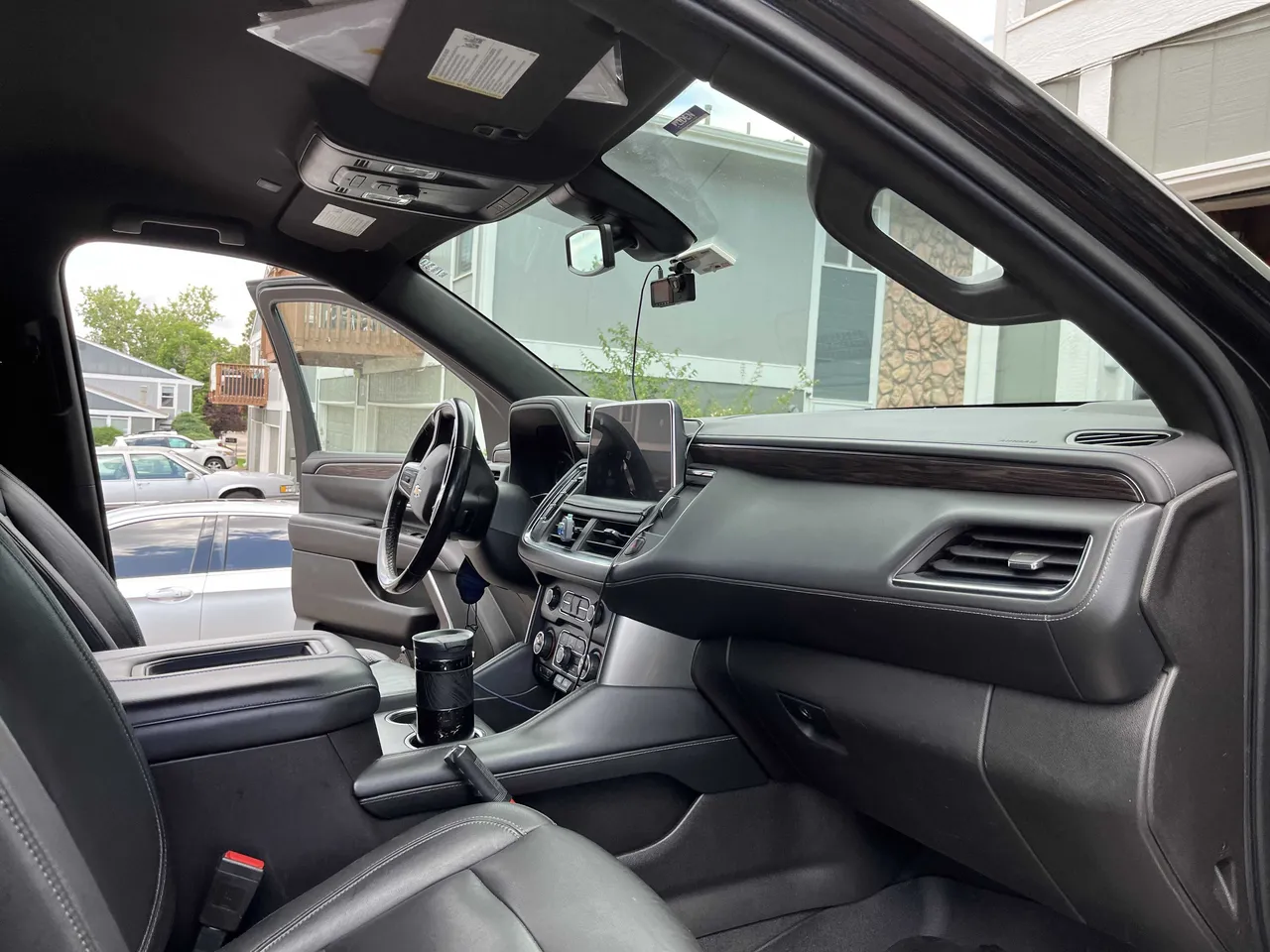 Chevrolet Suburban interior for airport transfers