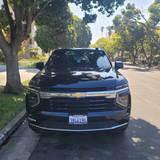 Black Chevrolet Suburban for airport transfers in Westlake Village, CA