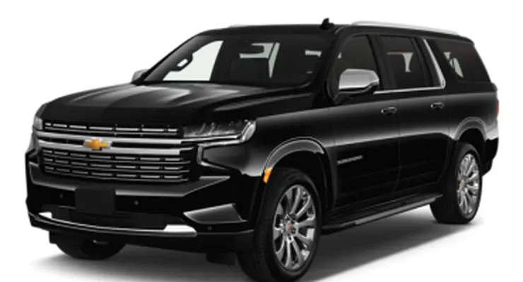 Chevrolet Suburban Executive SUV for black car service in East Killingly, CT