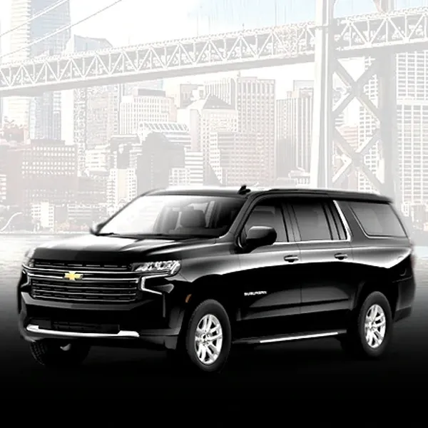 Chevrolet Suburban Executive SUV for winery tour transport in South San Francisco, CA