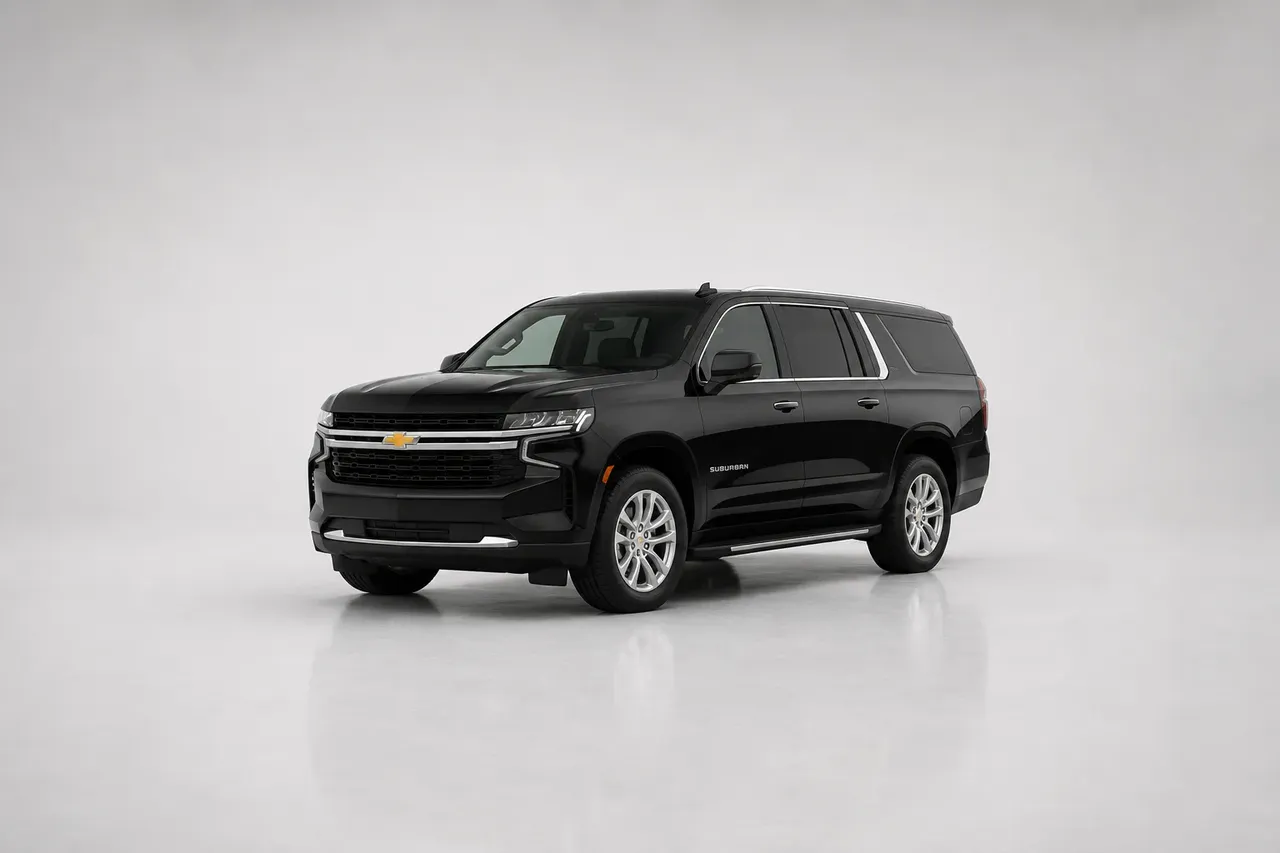 Chevrolet Suburban SUV for winery tour transport in El Paso, TX Chevrolet Suburban SUV for winery tour transport in El Paso, TX