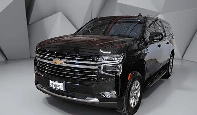 Chevrolet Suburban SUV for black car service in Emigrant Gap, CA