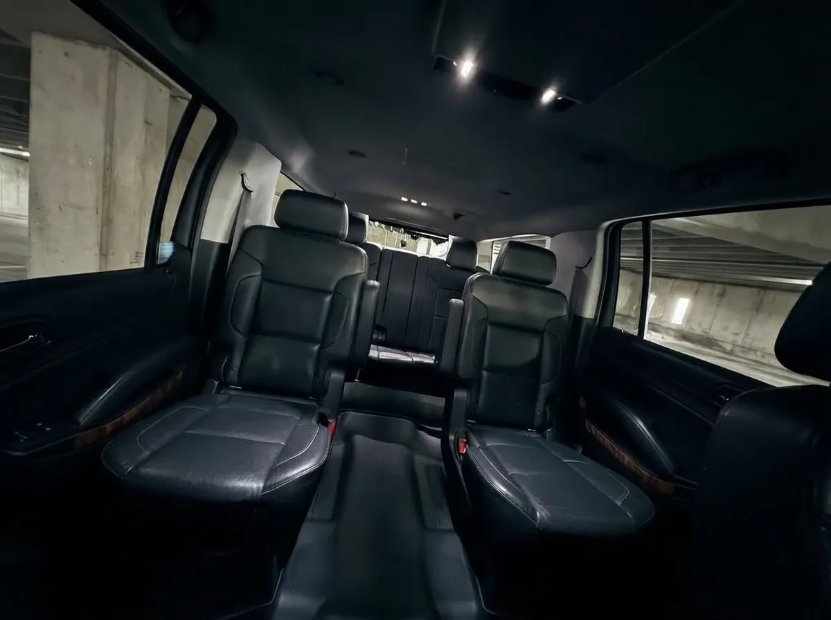 Black Chevrolet Suburban XLT, photo 2 for airport transfers