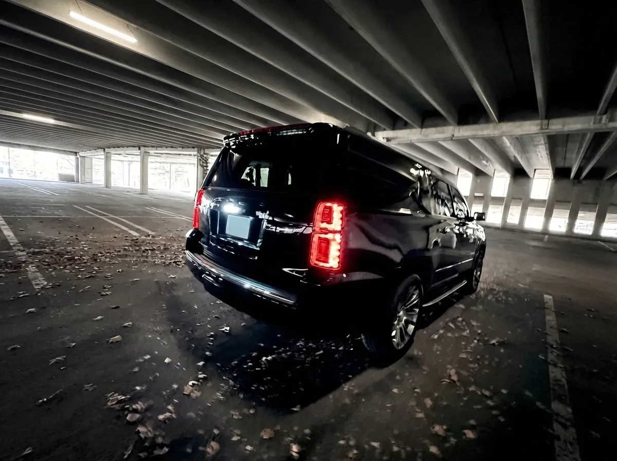 Black Chevrolet Suburban XLT, photo 6 for airport transfers