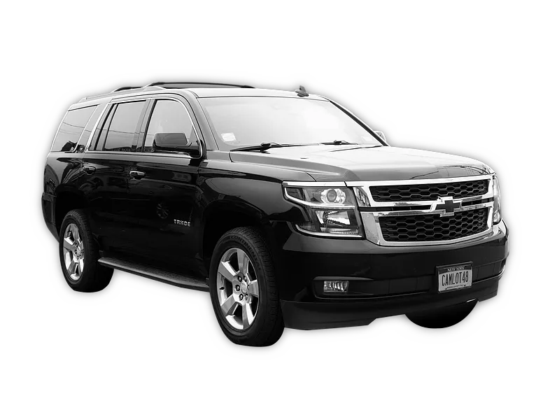 Black Chevrolet Tahoe for airport transfers Black Chevrolet Tahoe for airport transfers