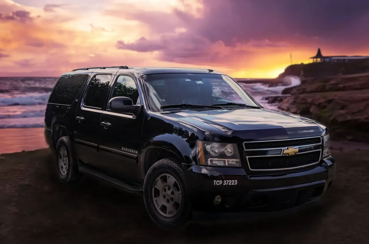 Chevy Suburban for airport transfers in Scotts Valley, CA