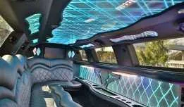 White Chrysler 300 Limo for prom car rental in Lexington, NY