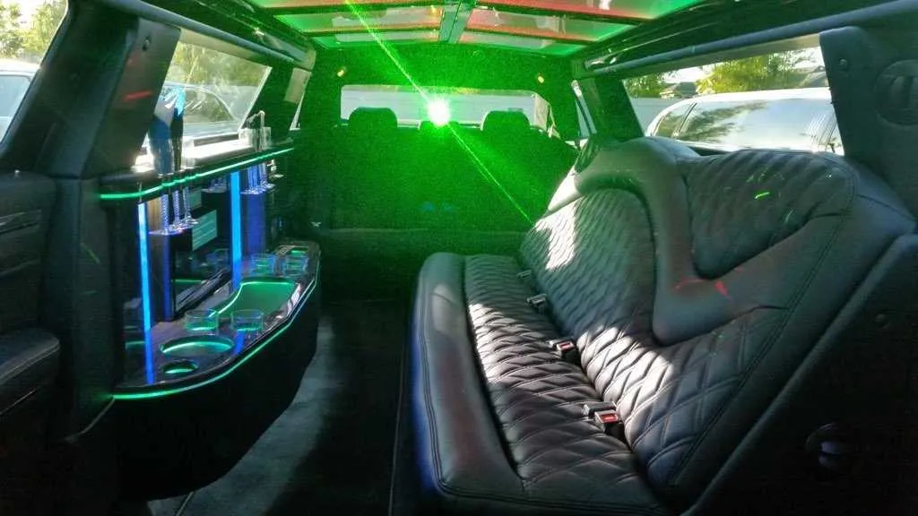 Chrysler Stretch limo interior for cadillac escalade limo in Algodones, NM