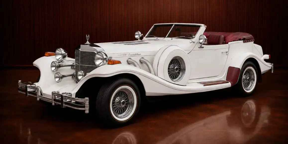 White Excalibur Phaeton (Vintage)