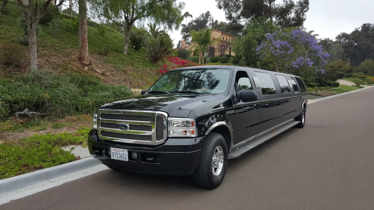 Black Excursion limo for limo rental in Datil, NM