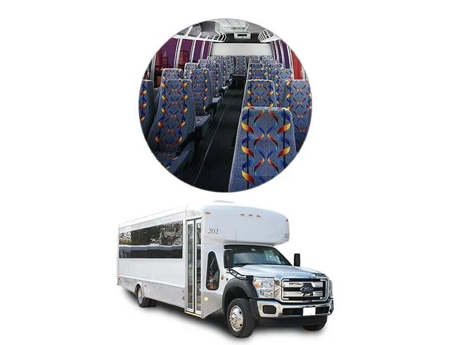 Executive Mini Coach — fleet 24–32 passengers for minibus rental in Glenwood, NM