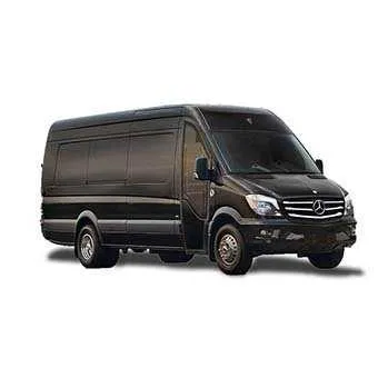 Black Executive sprinter van- 14 pax for mini coach rental in Fedscreek, KY
