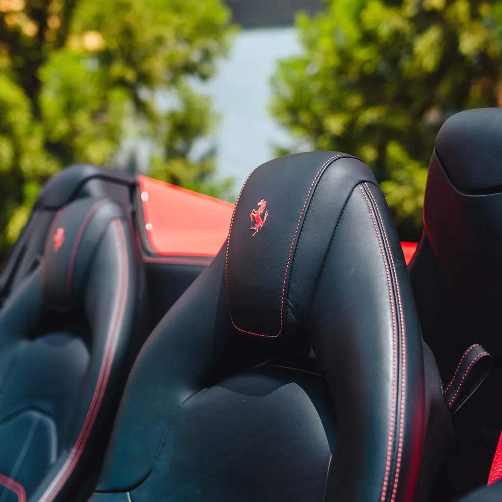 Ferrari 488 Spider Rosso Red, photo 2 for exotic car rental in Ohio
