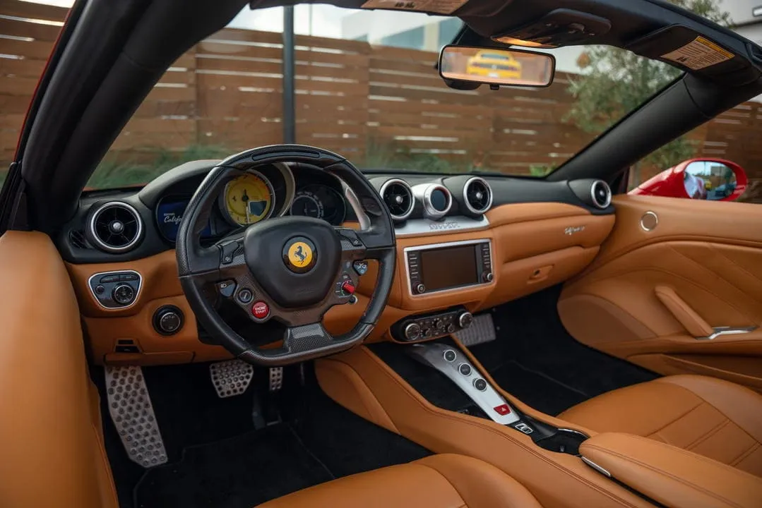 Red Ferrari California T, photo 5 for sports car rental Red Ferrari California T, photo 5 for sports car rental