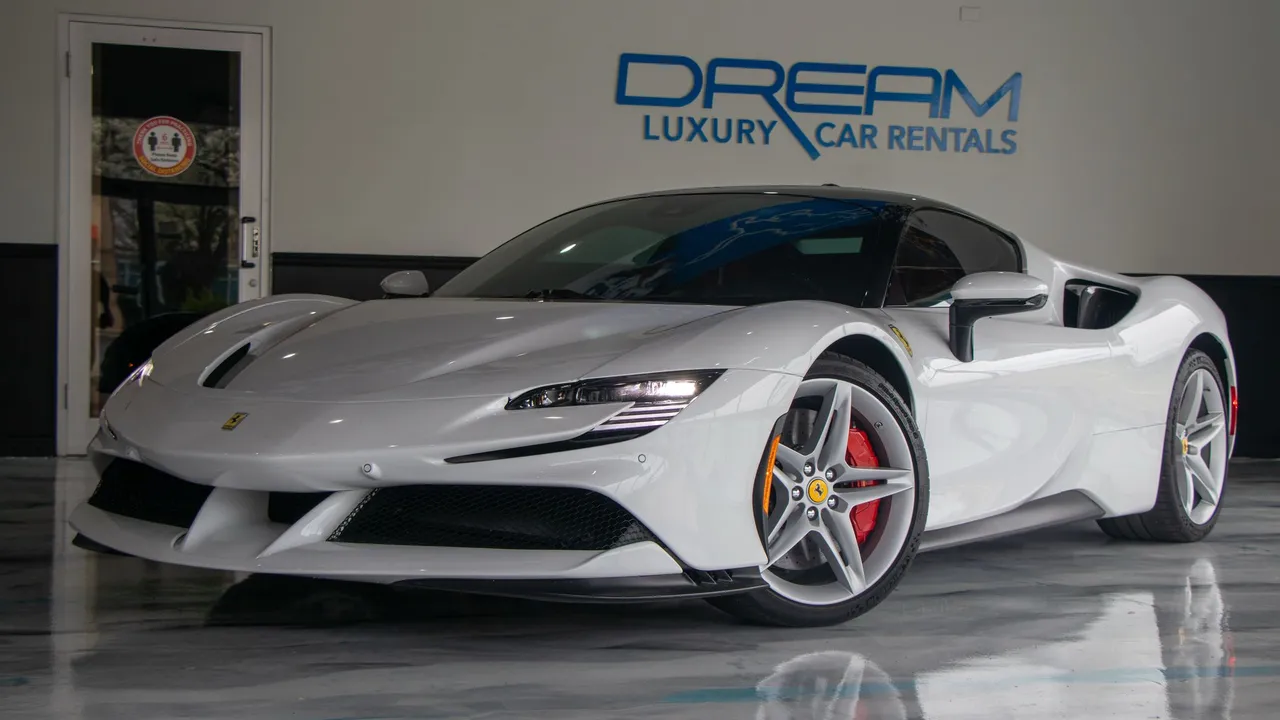 Ferrari SF90 for exotic car rental in Park Hills, MO