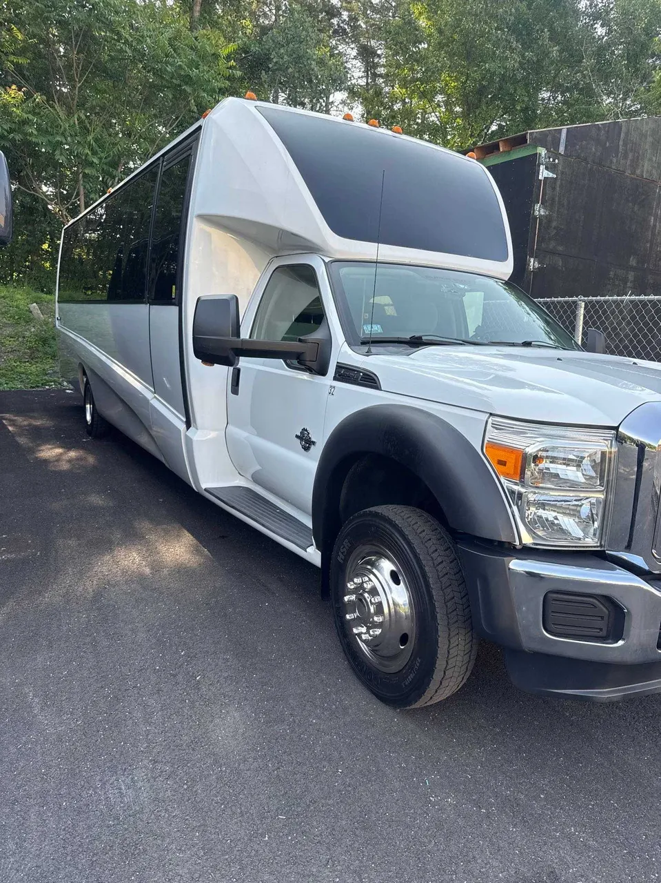 White Ford 550 Mini Coach, photo 3 for winery tour transport in Chazy, NY